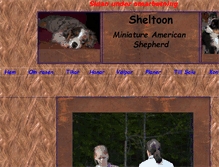 Tablet Screenshot of miniaussie.se